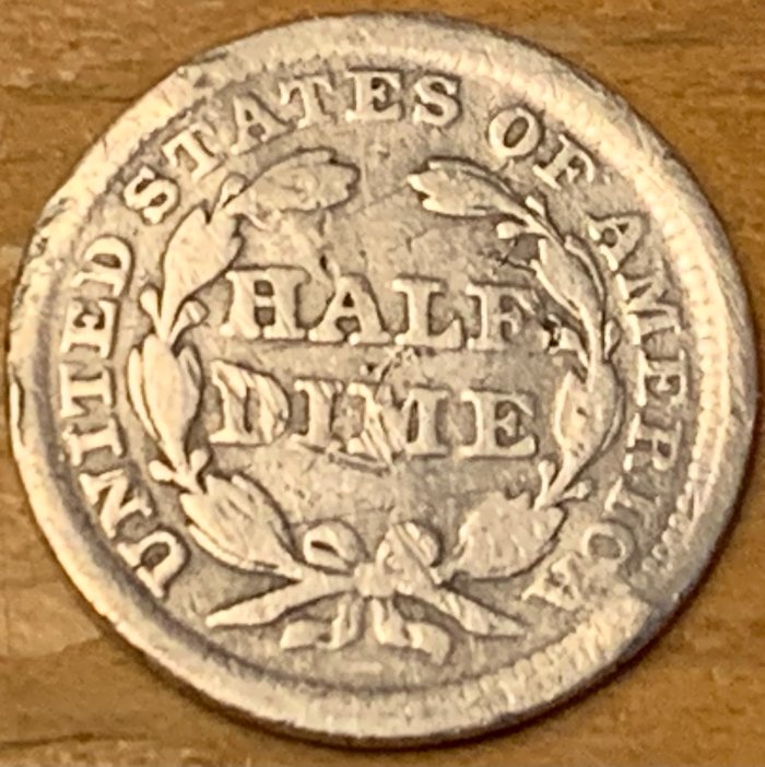 1857-P-Seated-Liberty-Half-Dime-For-Grading